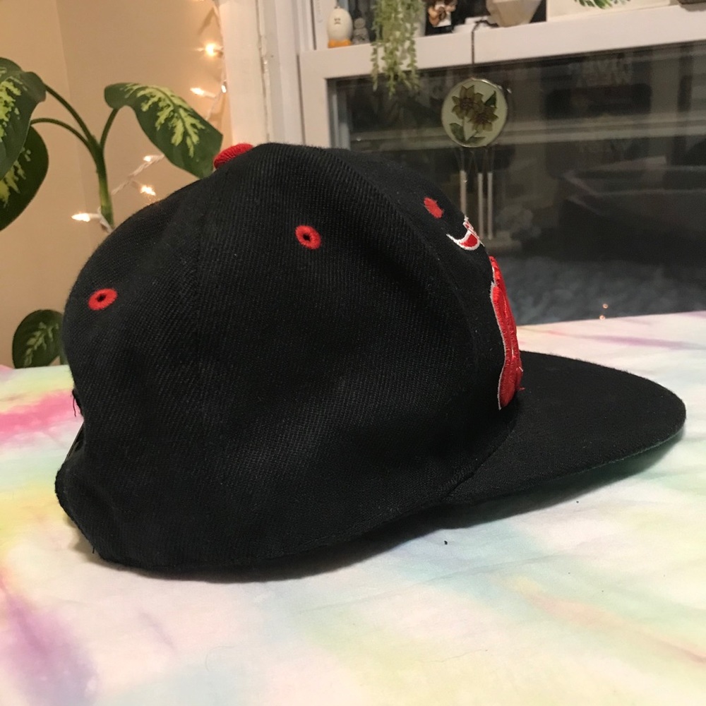 [Chicago Bulls] VTG Headlines SnapBack Hat - Picture 7 of 12